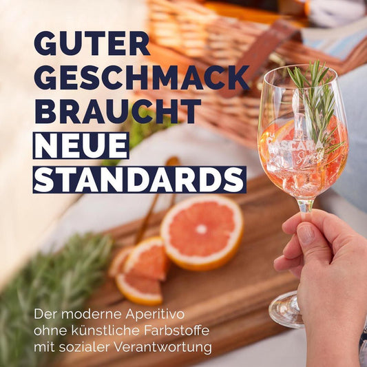 Aperitivo Spritz LACASCARA Sommerdrink Sommergetränk, Trend-Aperitif, Cascara-Frucht, Kaffeekirsche