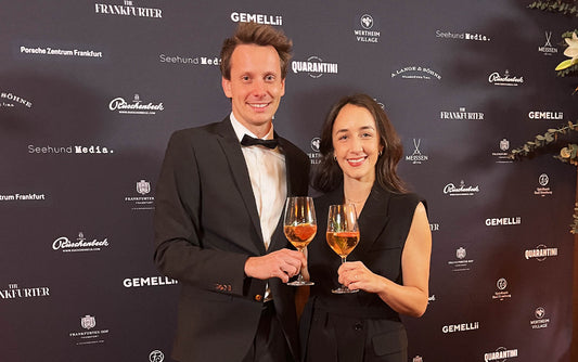 LACASCARA Aperitivo Constantin Müller Lisah Dietrich Grand Gala 2025 The Frankfurter Steigenbeger